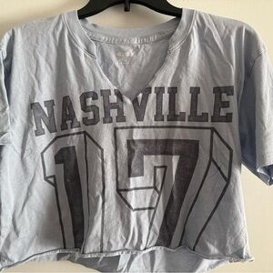 Hollister Sky Blue Nashville Tee